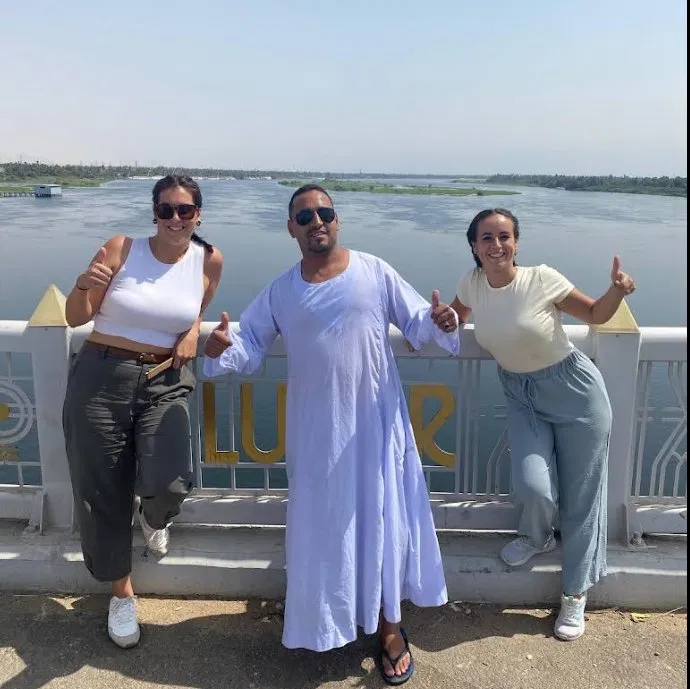 Traveler photo with Tito in Luxor, Egypt