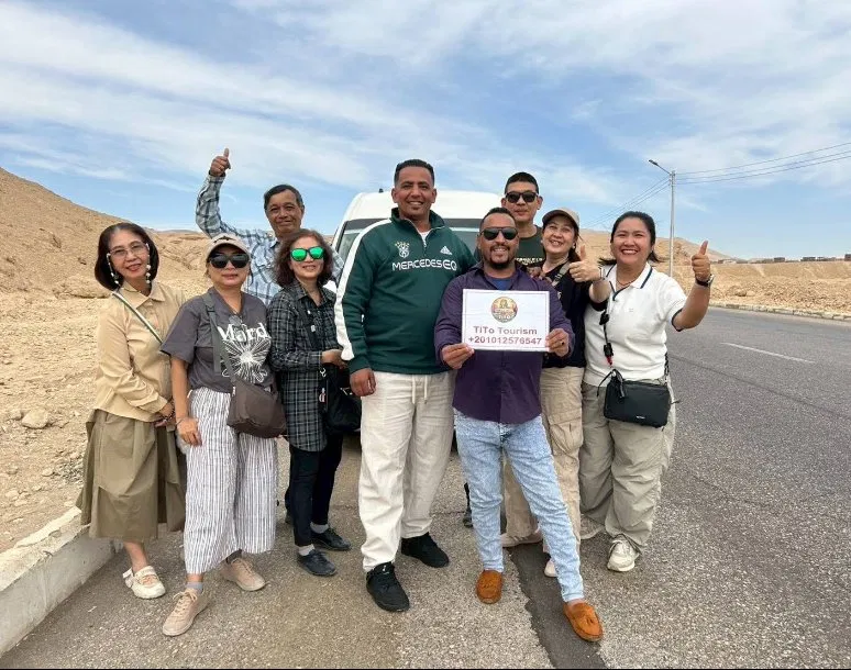 Traveler photo with Tito in Luxor, Egypt