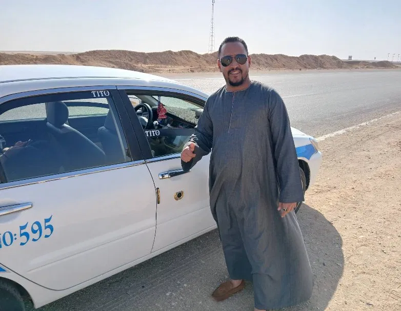 Traveler photo with Tito in Luxor, Egypt