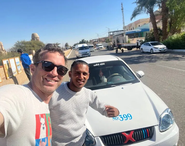 Traveler photo with Tito in Luxor, Egypt