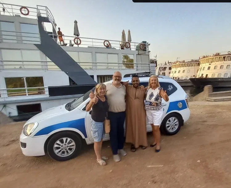 Traveler photo with Tito in Luxor, Egypt