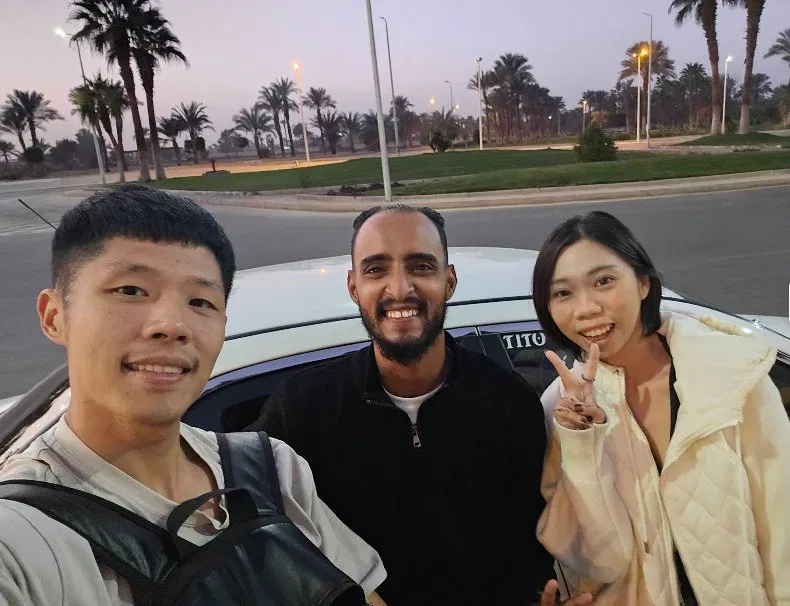 Traveler photo with Tito in Luxor, Egypt