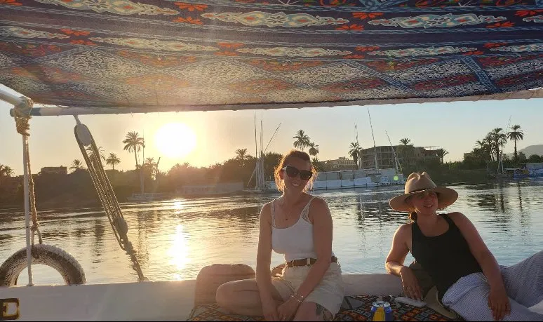 Traveler photo with Tito in Luxor, Egypt