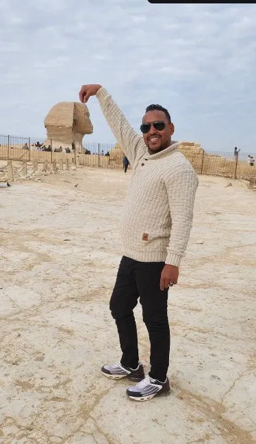 Traveler photo with Tito in Luxor, Egypt
