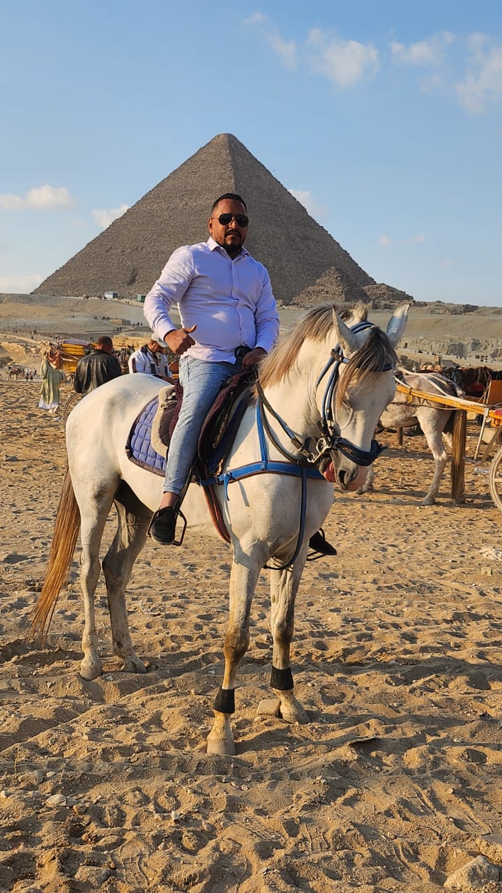 Traveler photo with Tito in Luxor, Egypt