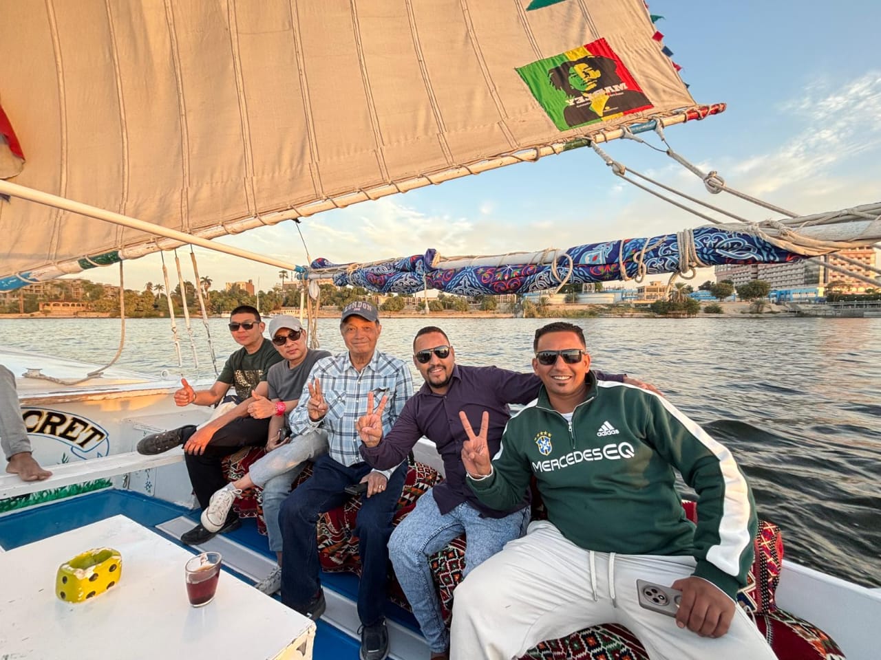 Traveler photo with Tito in Luxor, Egypt