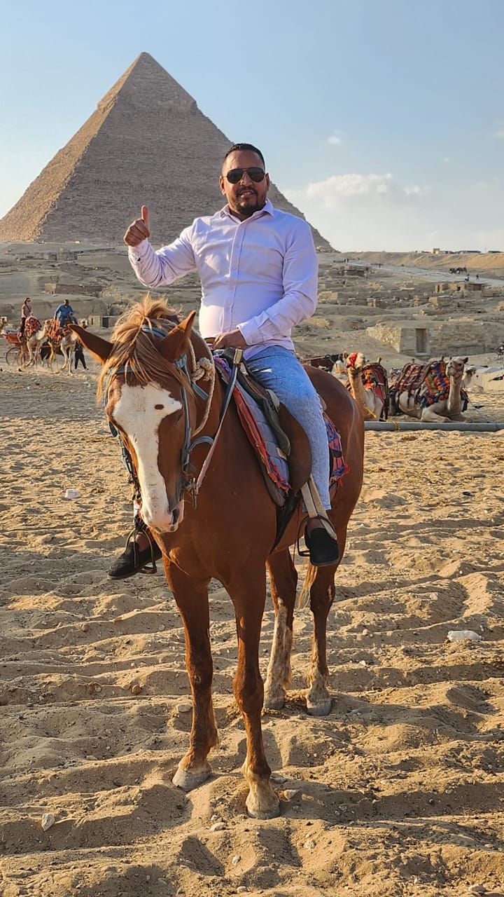 Traveler photo with Tito in Luxor, Egypt
