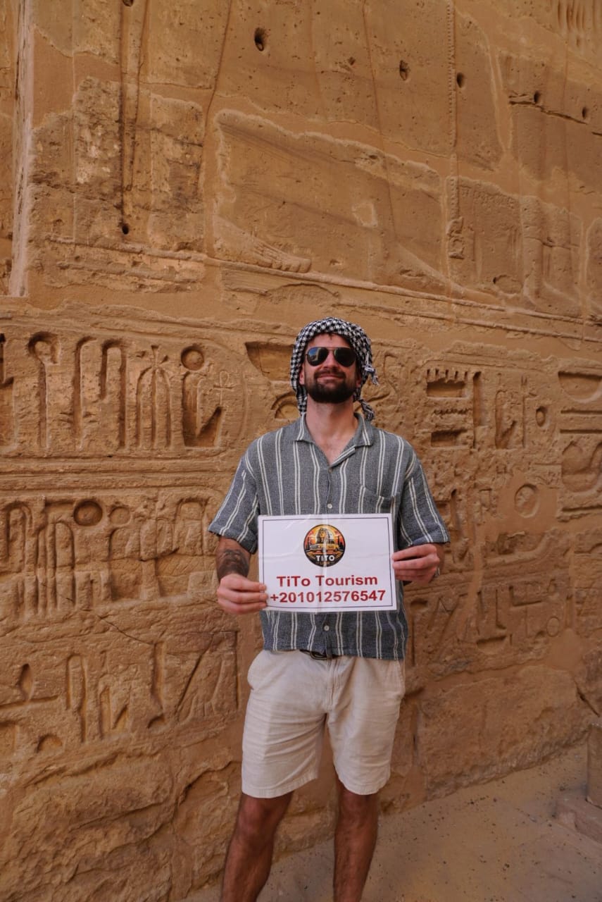Traveler photo with Tito in Luxor, Egypt