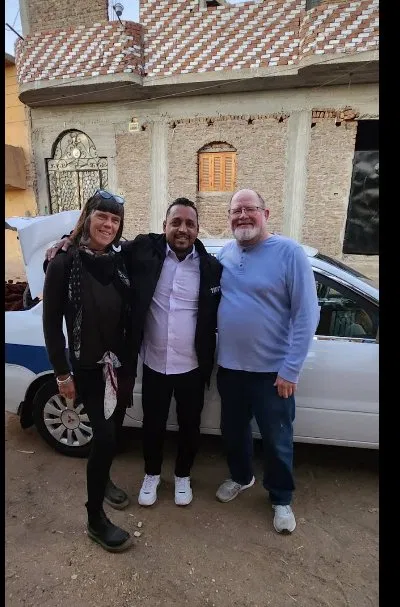 Traveler photo with Tito in Luxor, Egypt